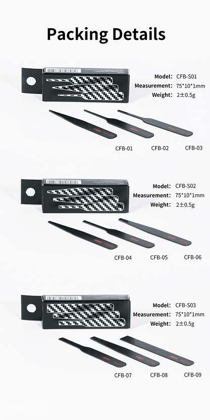 DSPIAE CFB [S01-S02-S03] CARBON FIBER POLISHING PLATE