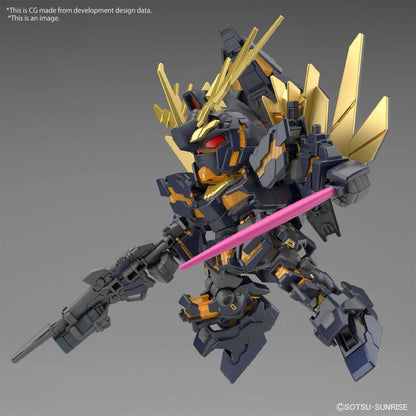 SD Gundam Cross Silhouette Unicorn Gundam 02 Banshee (Destroy Mode) & Banshee Norn Parts Set