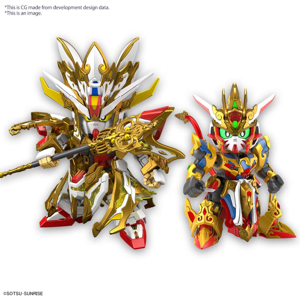 SDW WUKONG IMPULSE GUNDAM (Childhood Ver.) & SANZANG STRIKE FREEDOM GUNDAM SET