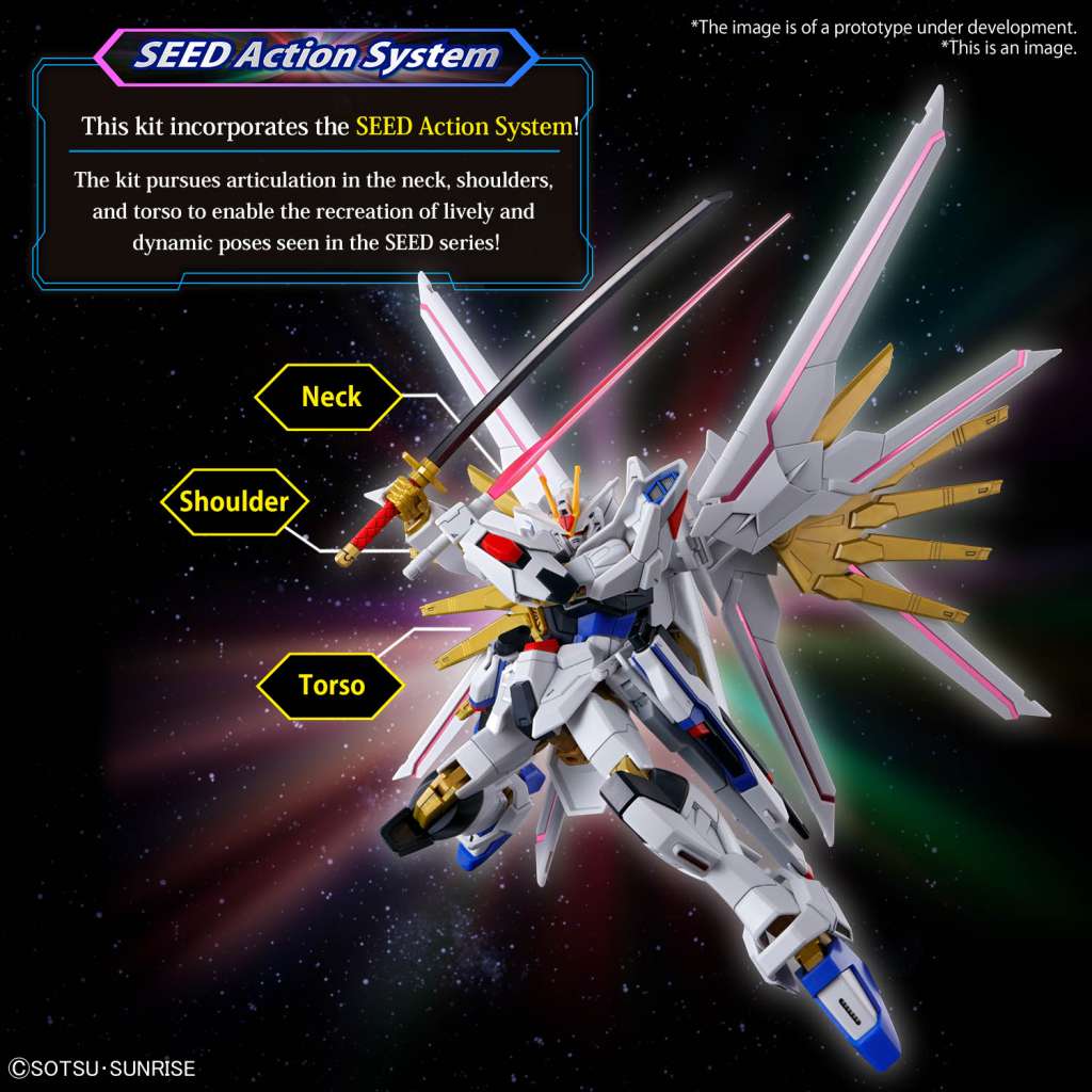 HG MIGHTY STRIKE FREEDOM GUNDAM 1/144