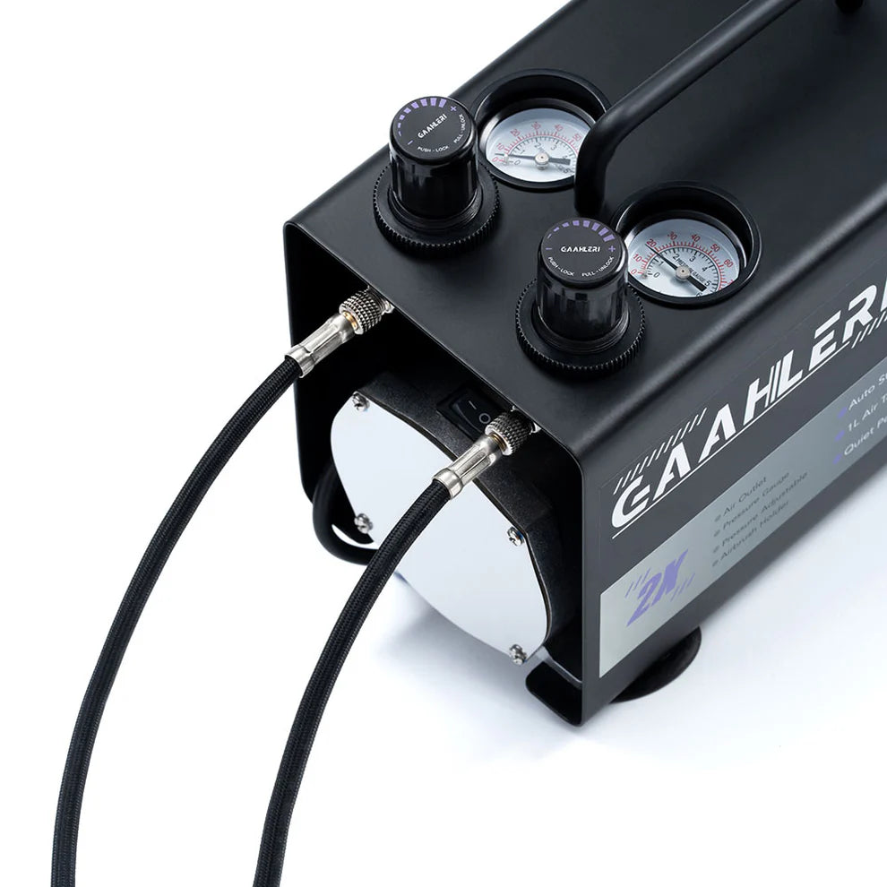 Gaahleri Dual Drive Series Airbrush Air Compressor GT-918