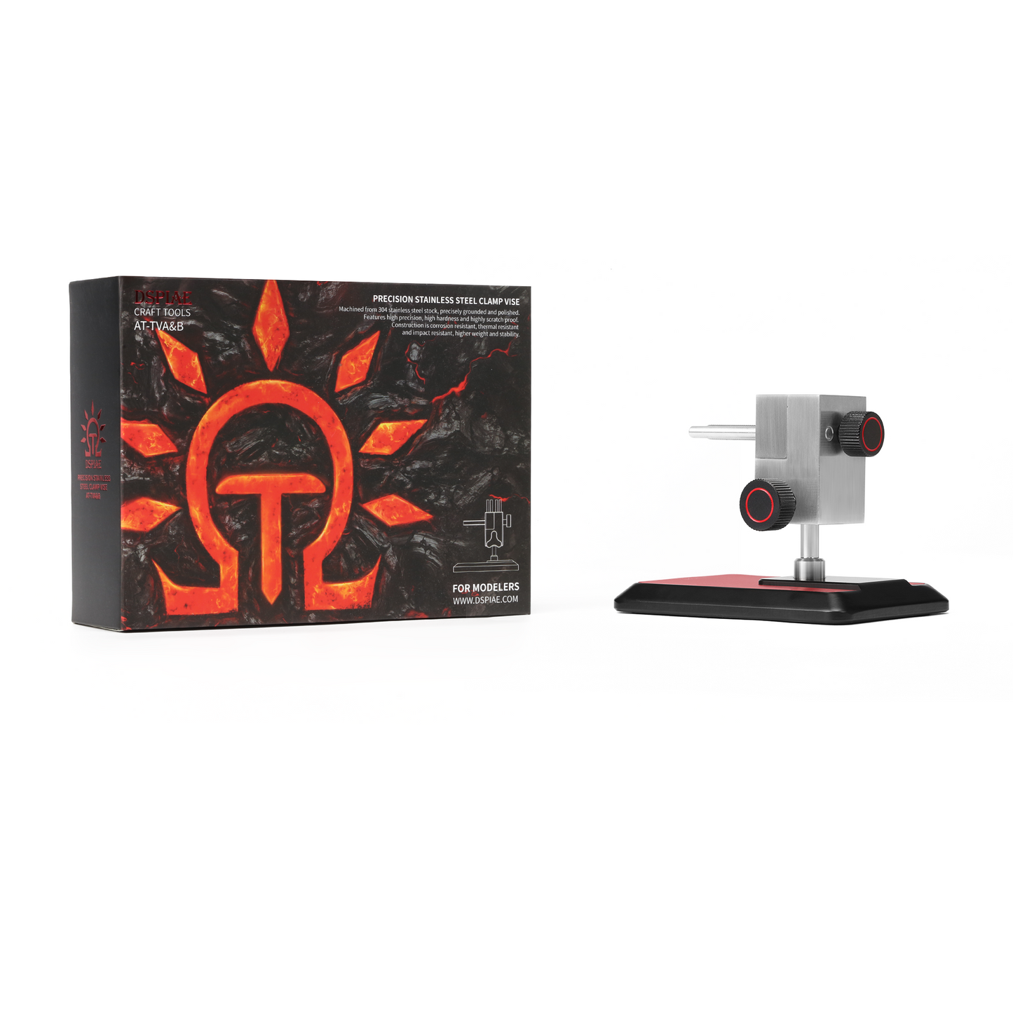 DSPIAE AT-TVA&B PRECISION STAINLESS STEEL CLAMP VISE