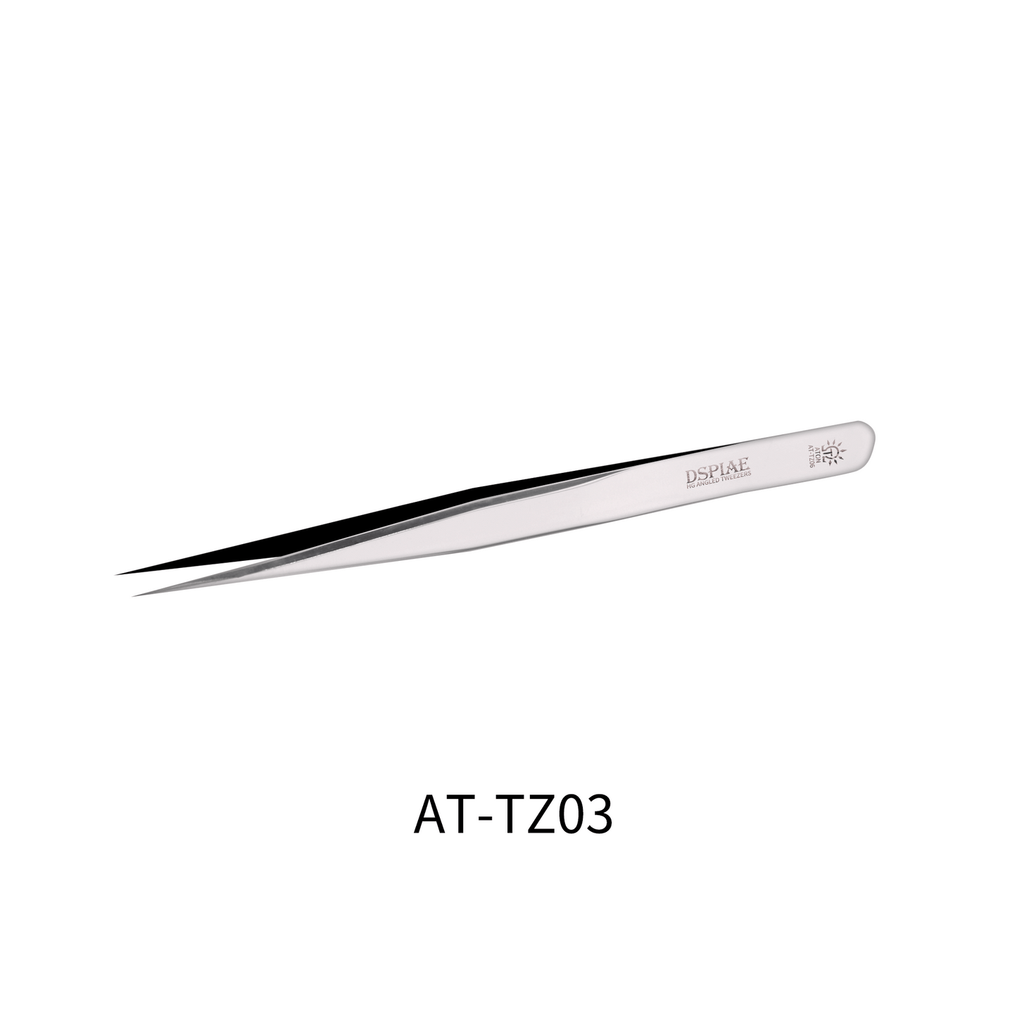 DSPIAE AT-TZ03 STAINLESS STEEL TWEEZERS WITH STRAIGHT TIP