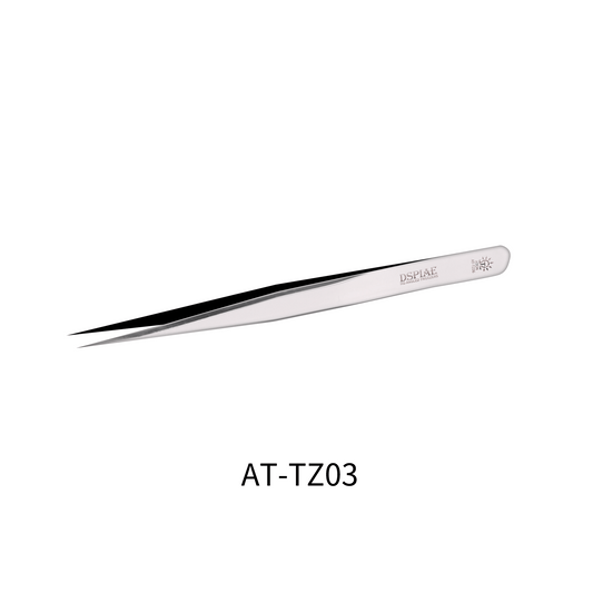 DSPIAE AT-TZ03 STAINLESS STEEL TWEEZERS WITH STRAIGHT TIP