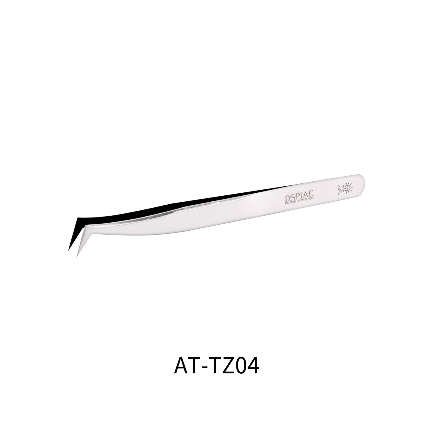 DSPIAE AT-TZ04 STAINLESS STEEL TWEEZERS WITH 90° ANGULAR TIP