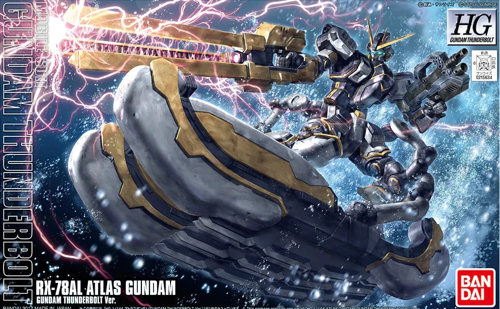 HG RX-78AL Atlas Gundam (Gundam Thunderbolt Ver.) 1/144