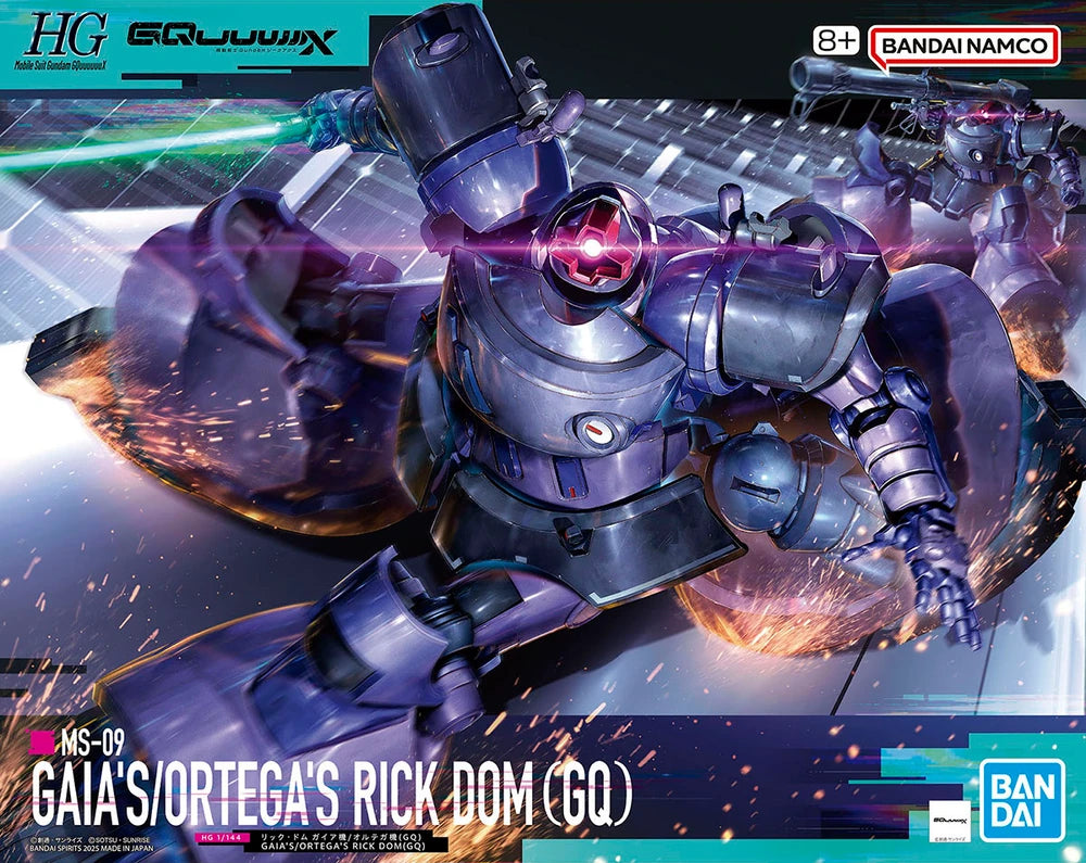 HG MS-09R Rick Dom (Gaia's Unit/Ortega's Unit)