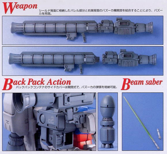MG RX-78GP02A Gundam Physalis 1/100