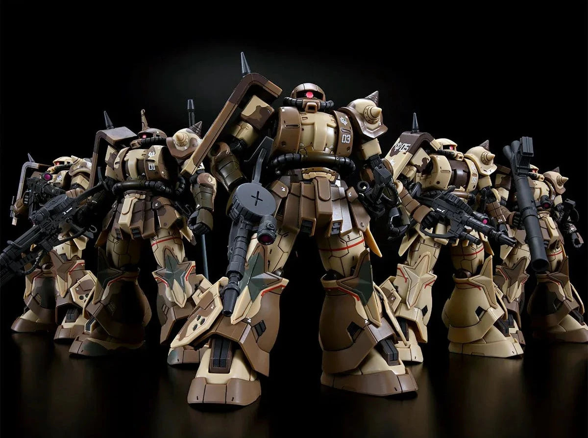 HG P-Bandai MS-06D ZAKU HIGH MOBILITY SURFACE TYPE (BUNDLE) 1/144