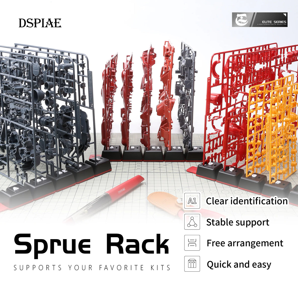 Sprs Rack DSPIAE PT-SR Sprue Rack – The Gunpla Guys