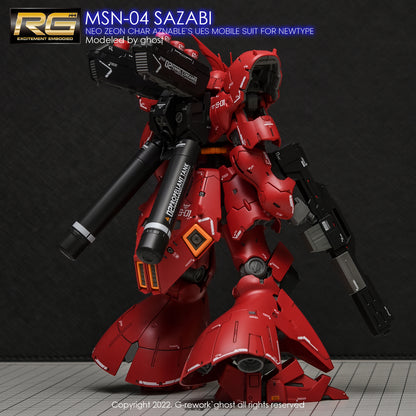 G-Rework Decals RG Sazabi
