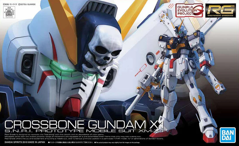 RG CROSSBONE GUNDAM X1 1/144