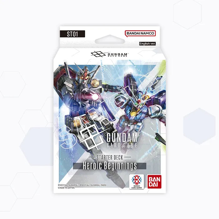 Gundam Card Game - HEROIC BEGINNINGS (ST01) - Starter Deck (ENG)