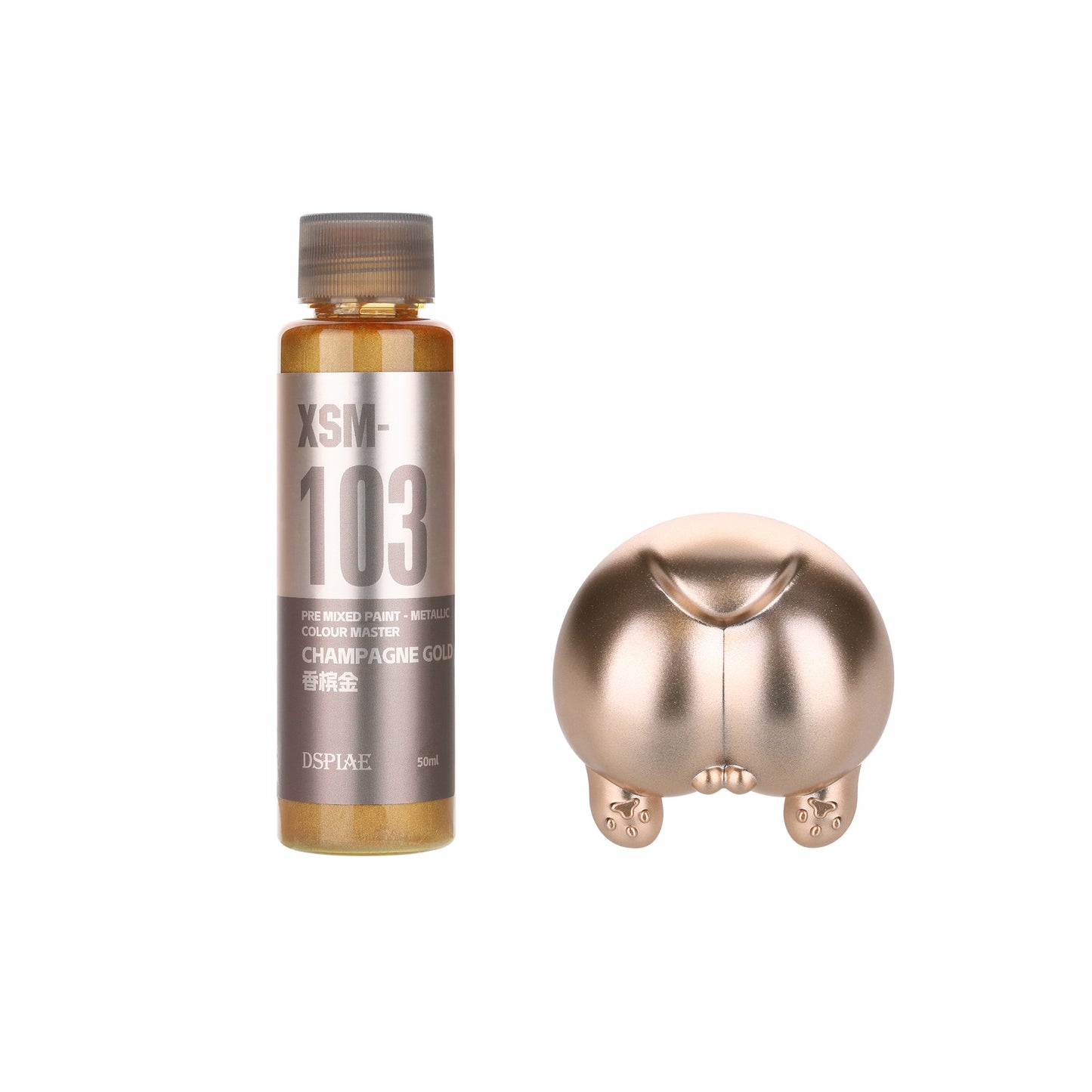 DSPIAE  XSM Metallic Water Based Pre-Mixed Paint