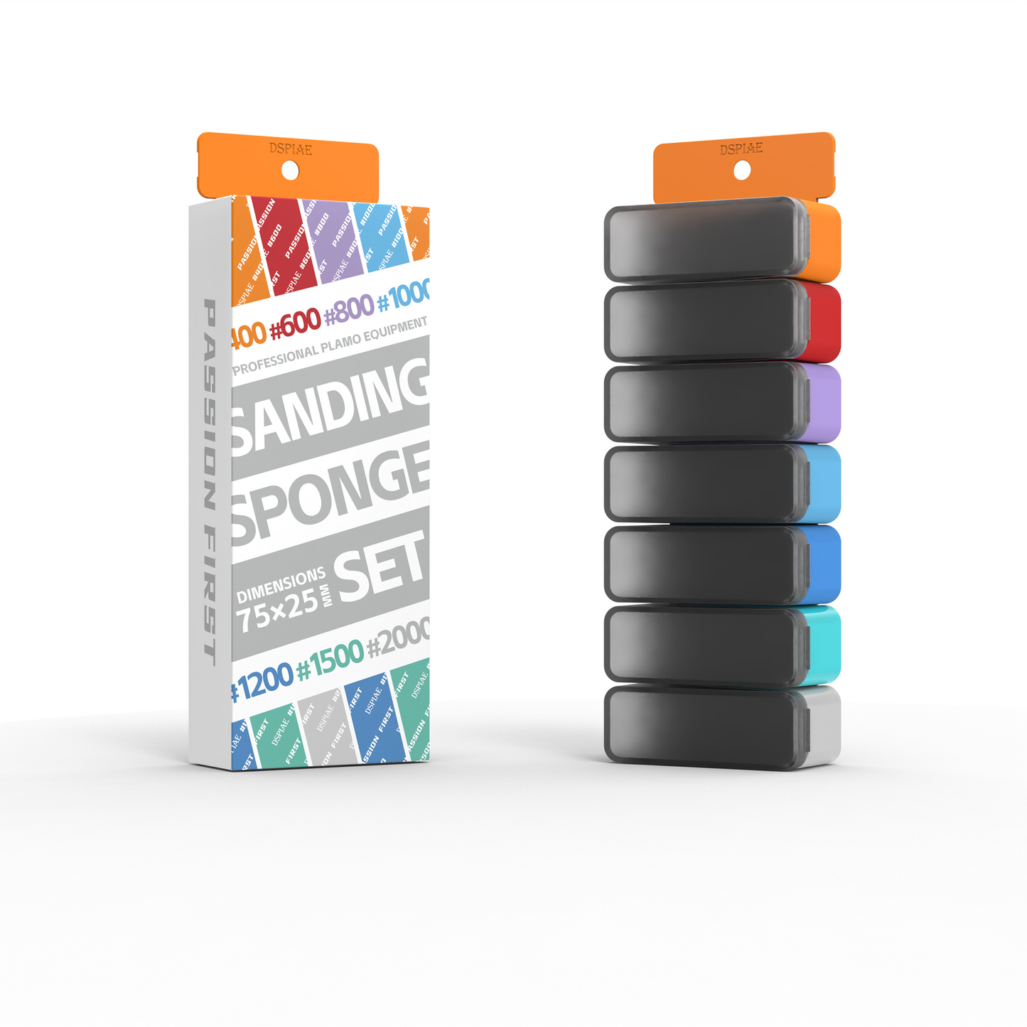 DSPIAE  XSS-S01 Vigorous Sponge Sandpaper Set