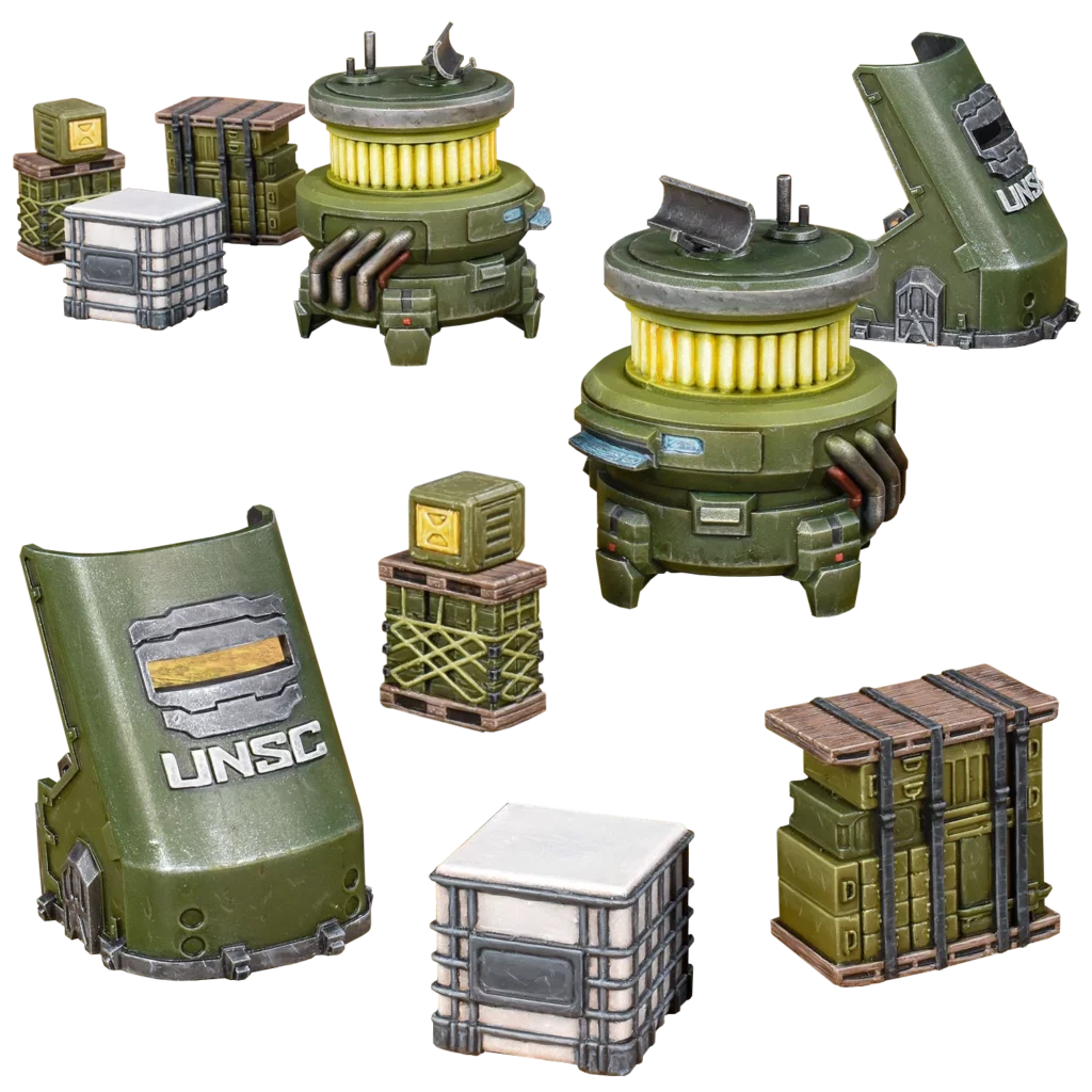 Halo Flashpoint - UNSC Scenery Set