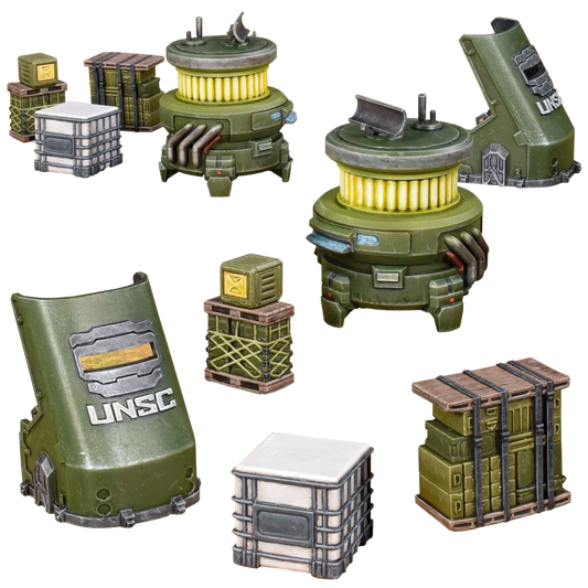 Halo Flashpoint - UNSC Scenery Set