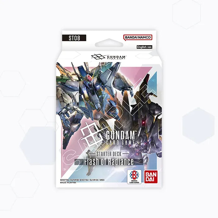 Gundam Card Game Starter Deck [ST08] Flash of Radiance
