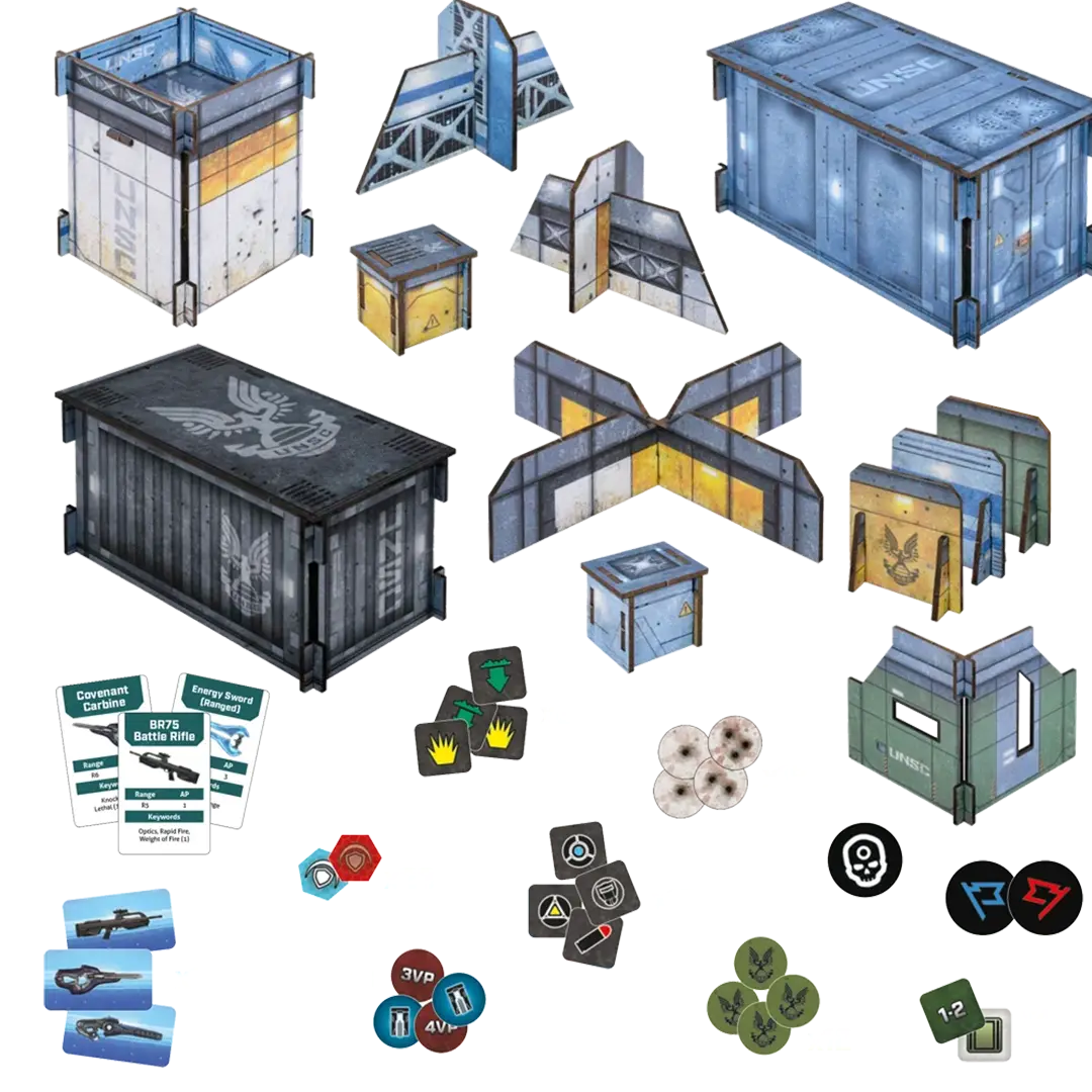 Halo Flashpoint - UNSC Base Terrain Set