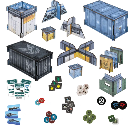Halo Flashpoint - UNSC Base Terrain Set